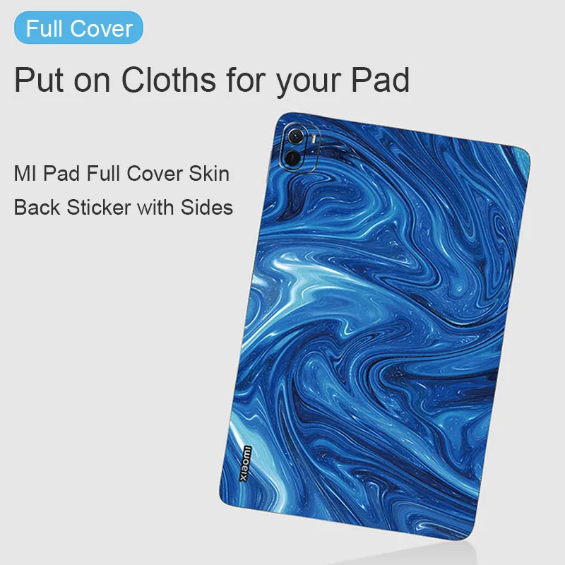 Hot! Aurora Decal Skin For Xiaomi MI Pad 5 Pro Back Screen Protector Film Cover Classic Wallpaper Wrap Full Coverage Sticker