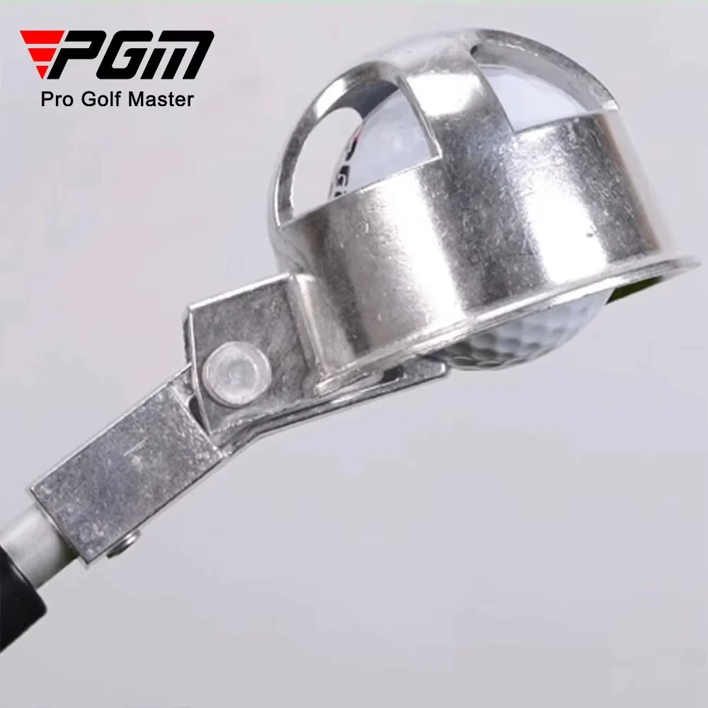 PGM Golf Ball Pick Up Tools Telescopic Golf Ball Retriever Retracted Golf Pick Up Automatic Locking Scoop Picker LQQ001