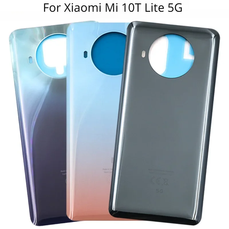New-For-Xiaomi-Mi-10T-Lite-5G-Battery-Back-Cover-3D-Glass-Panel-Rear ...