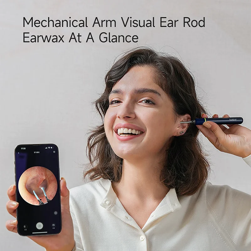 Bebird Smart HD Visual Ear Sticks Note5 Pro Wireless WiFi Ear Cleaner High Precision Wax Removal Tool with Camera Borescope smart ear cleaner