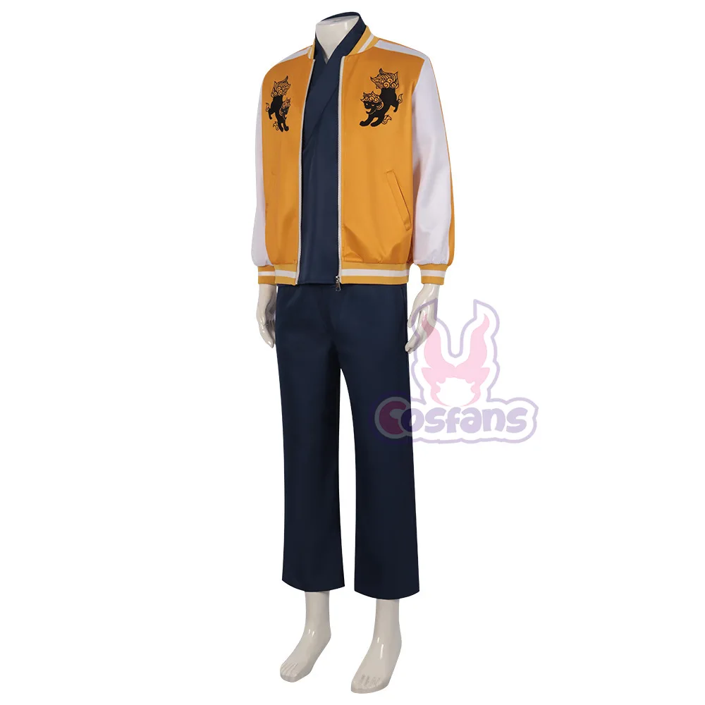 Anime WIND BREAKER Jo Togame Cosplay Kostüm Wig Shishitoren Schulsuniform Choji Tomiyama Halloween Karneval Party Anzug Glasses 6