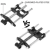 VEVOR Wood Vise 9 Inch Heavy-Duty Steel & Cast Iron Workbench Vise Durable Woodworking Tool for Home, Studio, Teaching Equipment 5