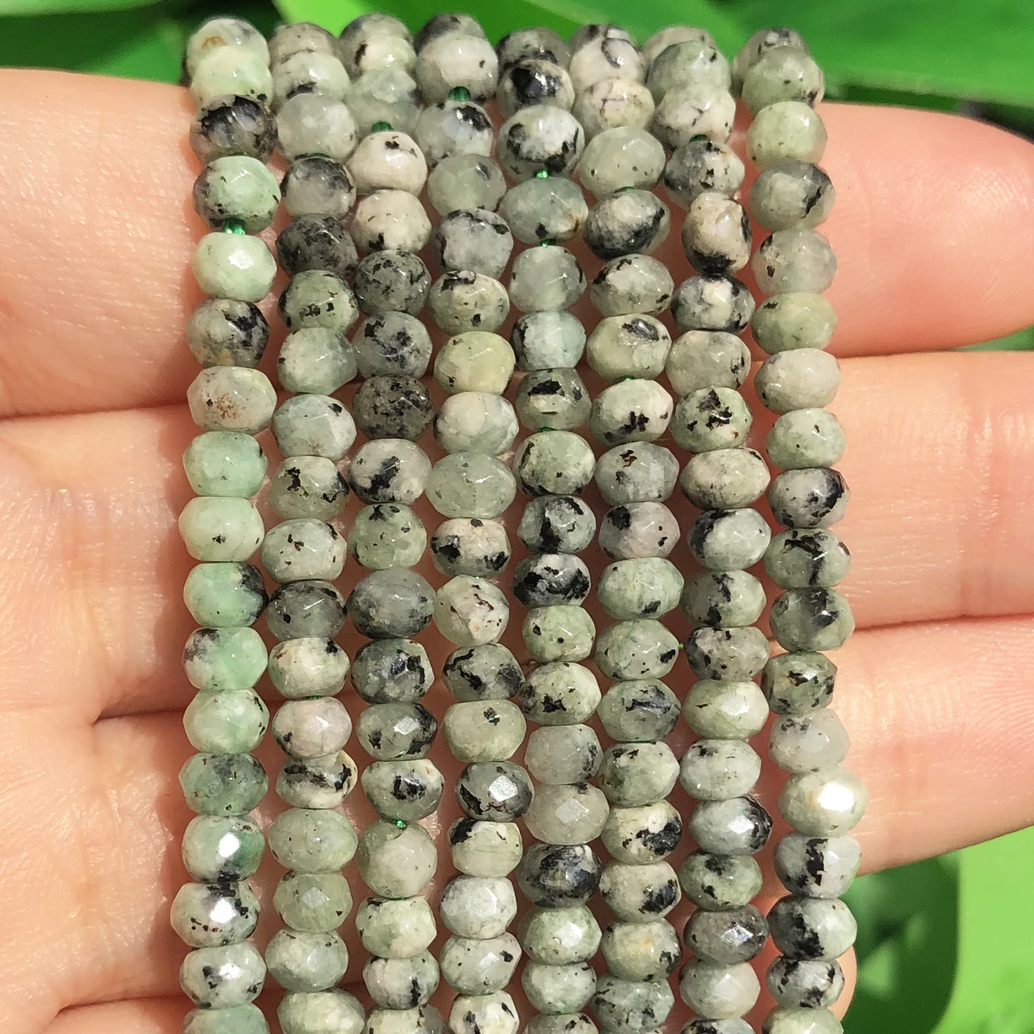 3x5mm natürliche Rondell-Steinperlen, facettierte rote Rubine, Aquamarine, Saphiren, Perlen für Schmuckherstellung, DIY-Armband-Zubehör – Detail 32