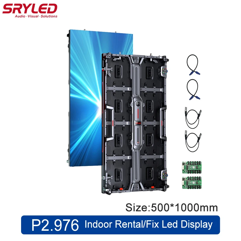 Sryled Indoor Led Display Screen Full Color High Refresh Easy Assemblare Centro Commerciale Bussiness Pubblicità Led Video Wall Panel