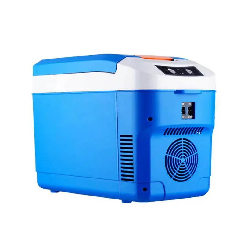 차량용 가정용 미니 냉장고, 야외 캠핑 냉장고, 휴대용 쿨러, 10L, 12V, 24V