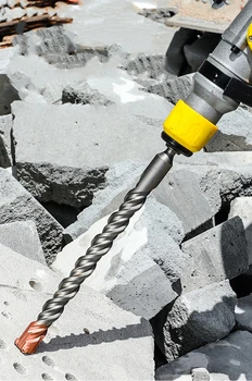 Concrete SDS Plus 6-18mm bit Cross Cutter head double auger Hammer 110/150/200mm Wall Brick Block Electric Hammer for Masonry Co