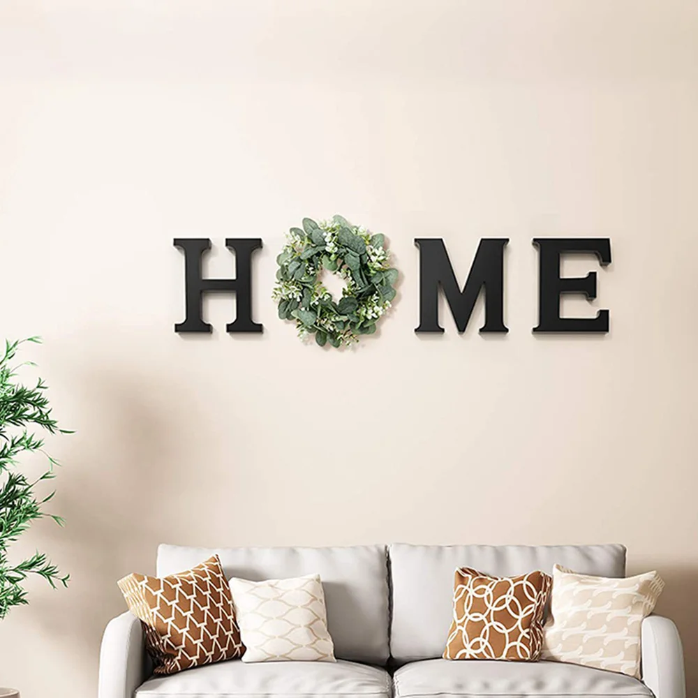 Lettere Decorative In Legno Per Casa - Scritte Fai Da Te Per Matrimoni E Compleanni, Altezza 15cm - Foto 7