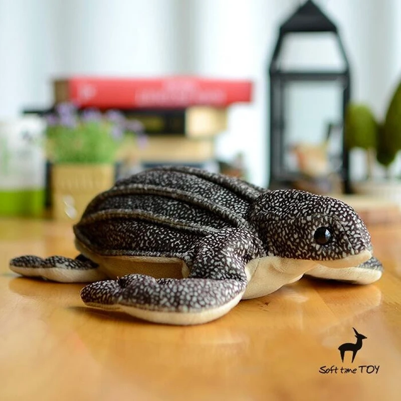 Super Rare Stuffed Animals Toy Real Life Leatherback Turtle Plush Toys