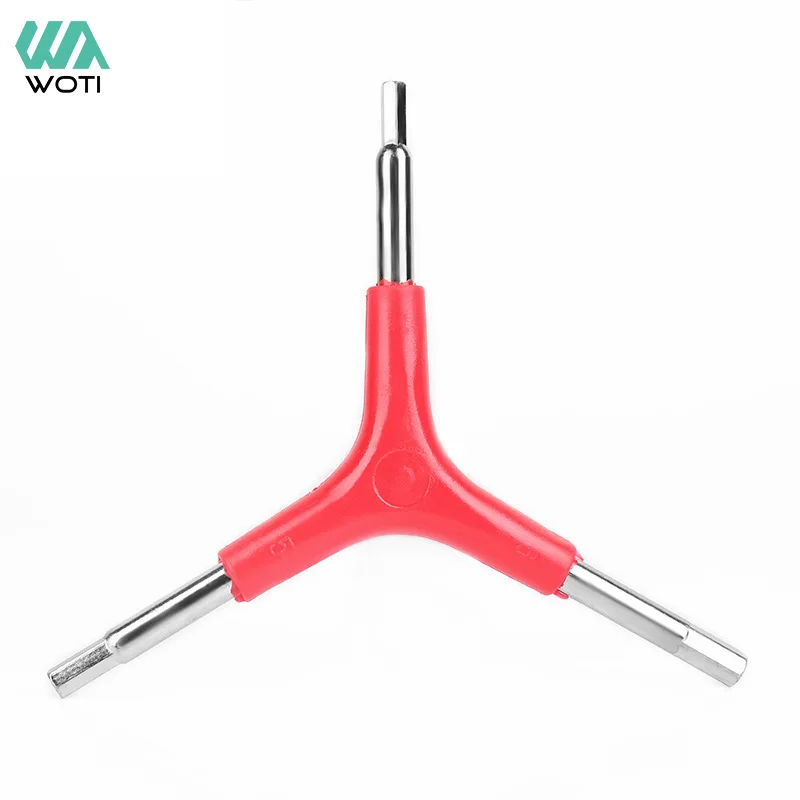 

Mountain bike repair tools practical three-pronged hexagonal tool repair tool 4MM/5MM/6MM