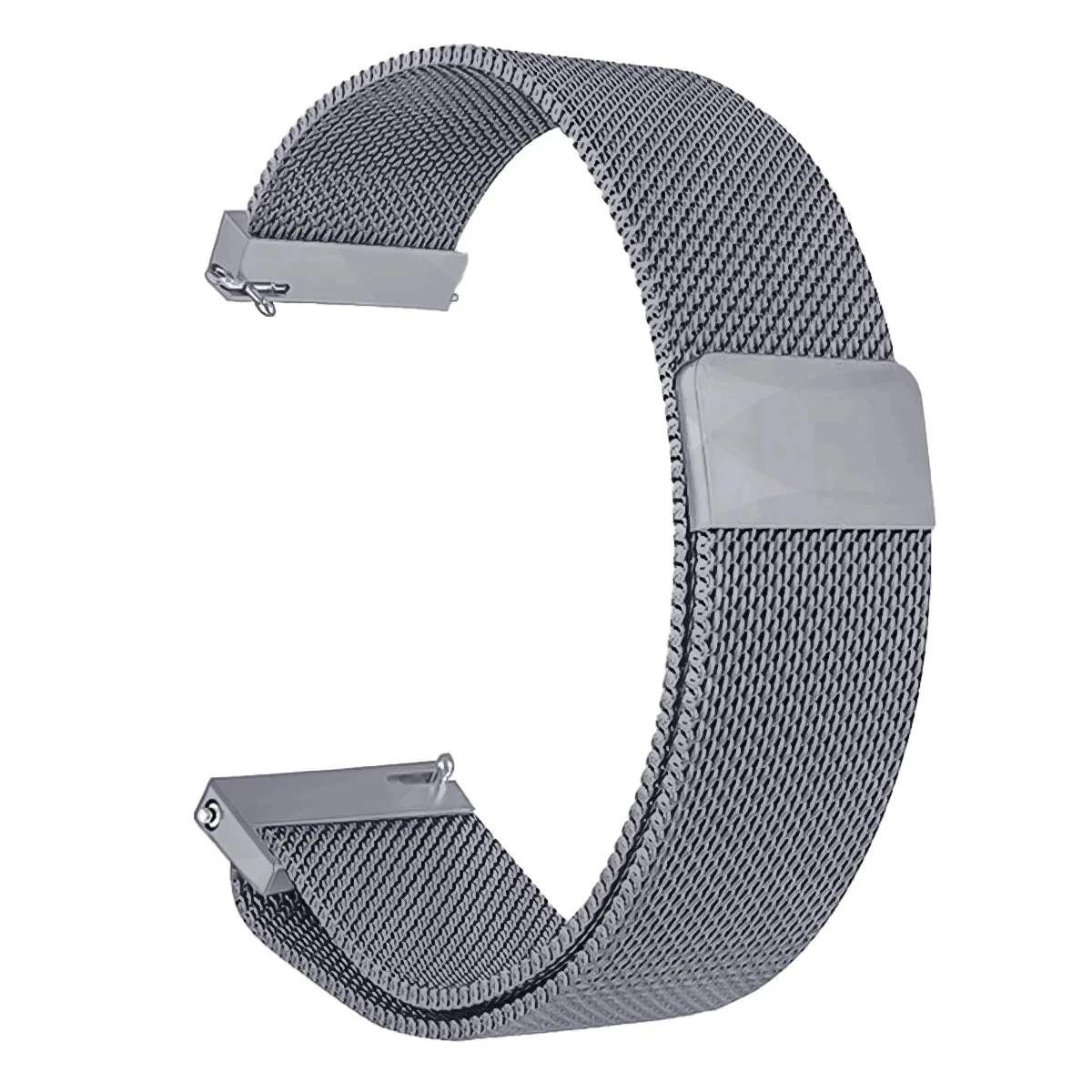 Universal Magnetic Loop Metal Watch Band - 20mm/22mm Strap Bracelet