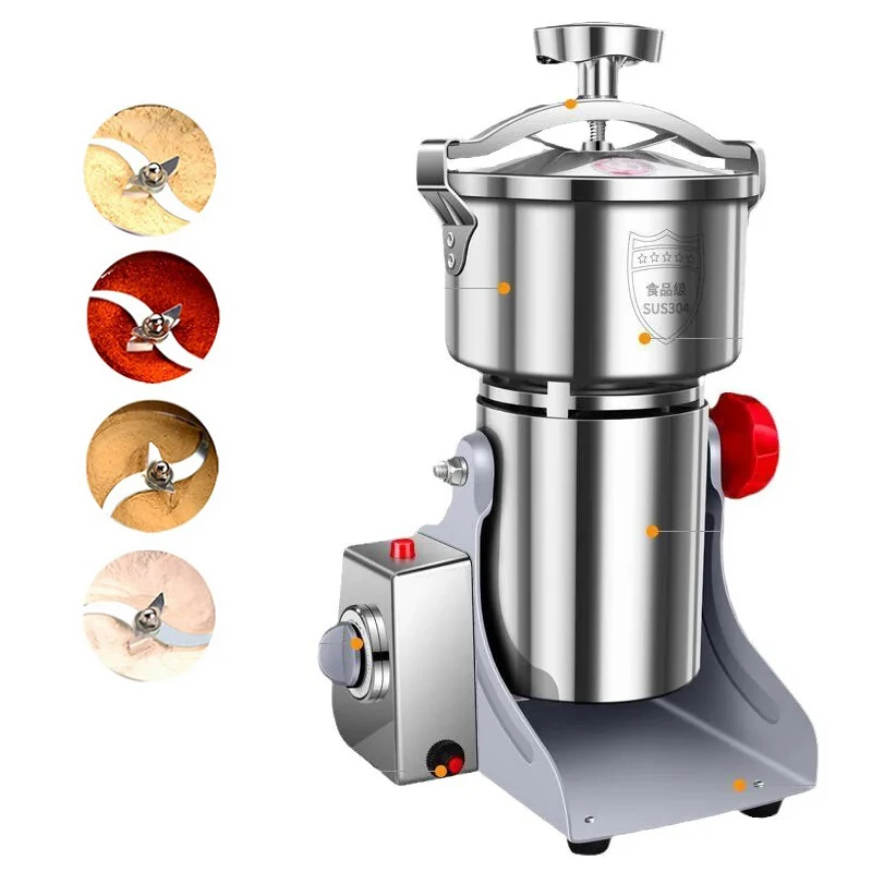 

Swing Type Electric Grains Spices Hebals Cereals Coffee Dry Food Grinder Mill Grinding Machine Gristmill Flour Powder Crusher