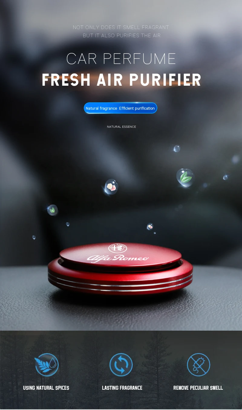 Alfa Romeo Auto Parfum Diffuser - Productoverzicht