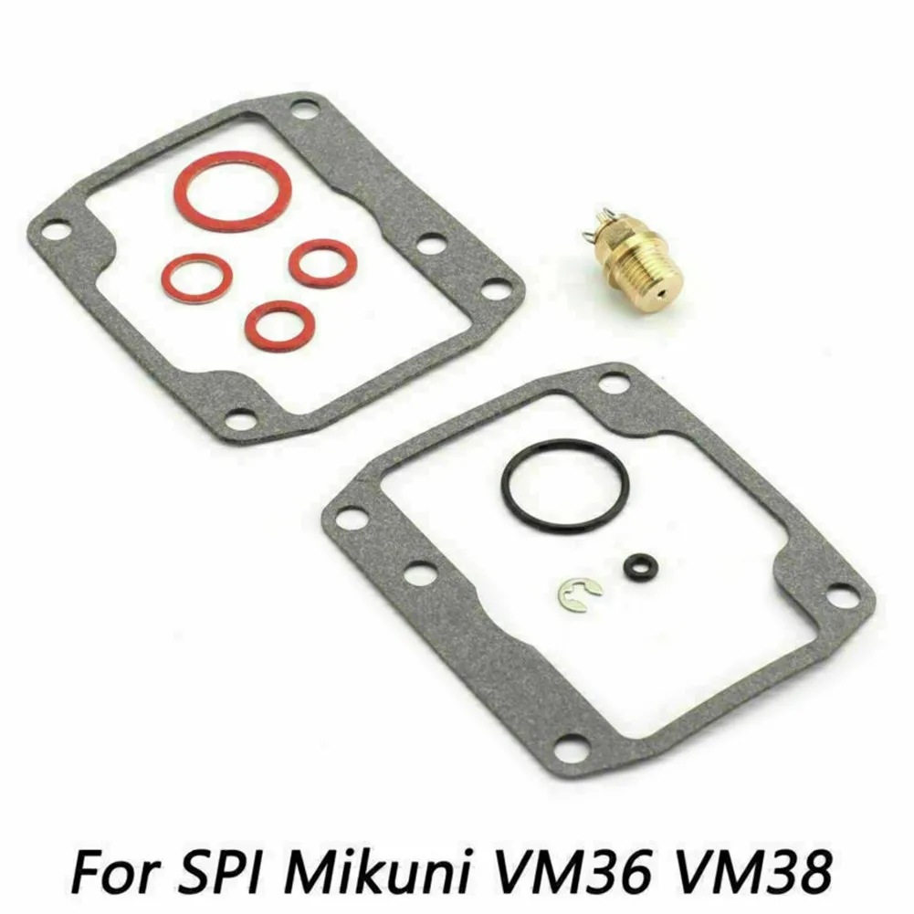 1 Set Carburetor Carb Repair Kit Rebuild Kit Parts Set For SPI  VM38 VM 36 38 MM SM-07080 FP Pilot Screw Gasket O-ring 530pcs rubber repair o ring gasket 18 size sealing ring kit for car a c system r134a air conditioning gasket washer set