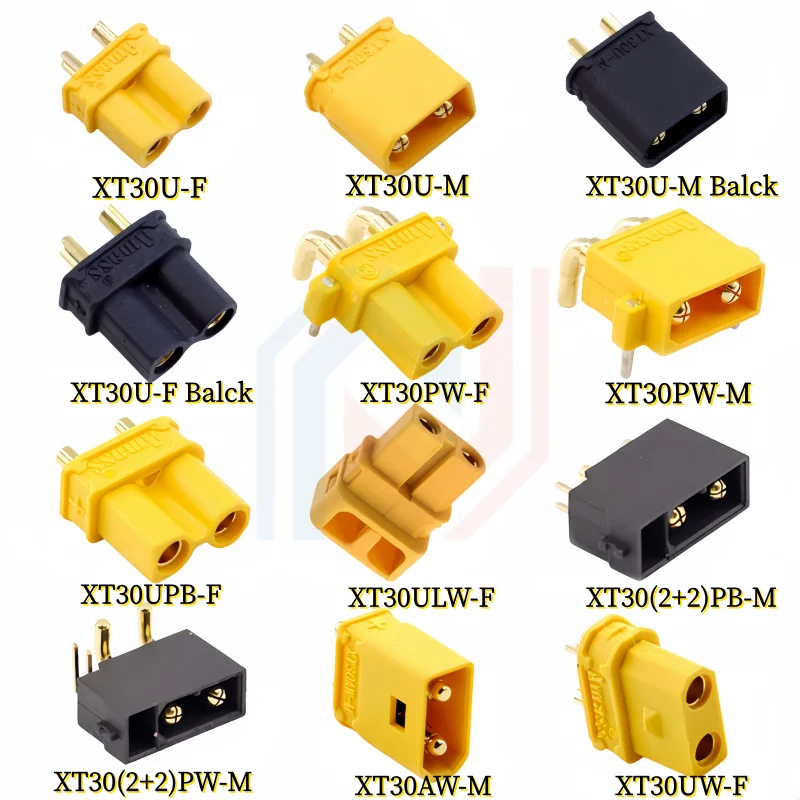Connecteurs Batterie Drone XT30 XT30UD ICX301 Lot 1 Pièce