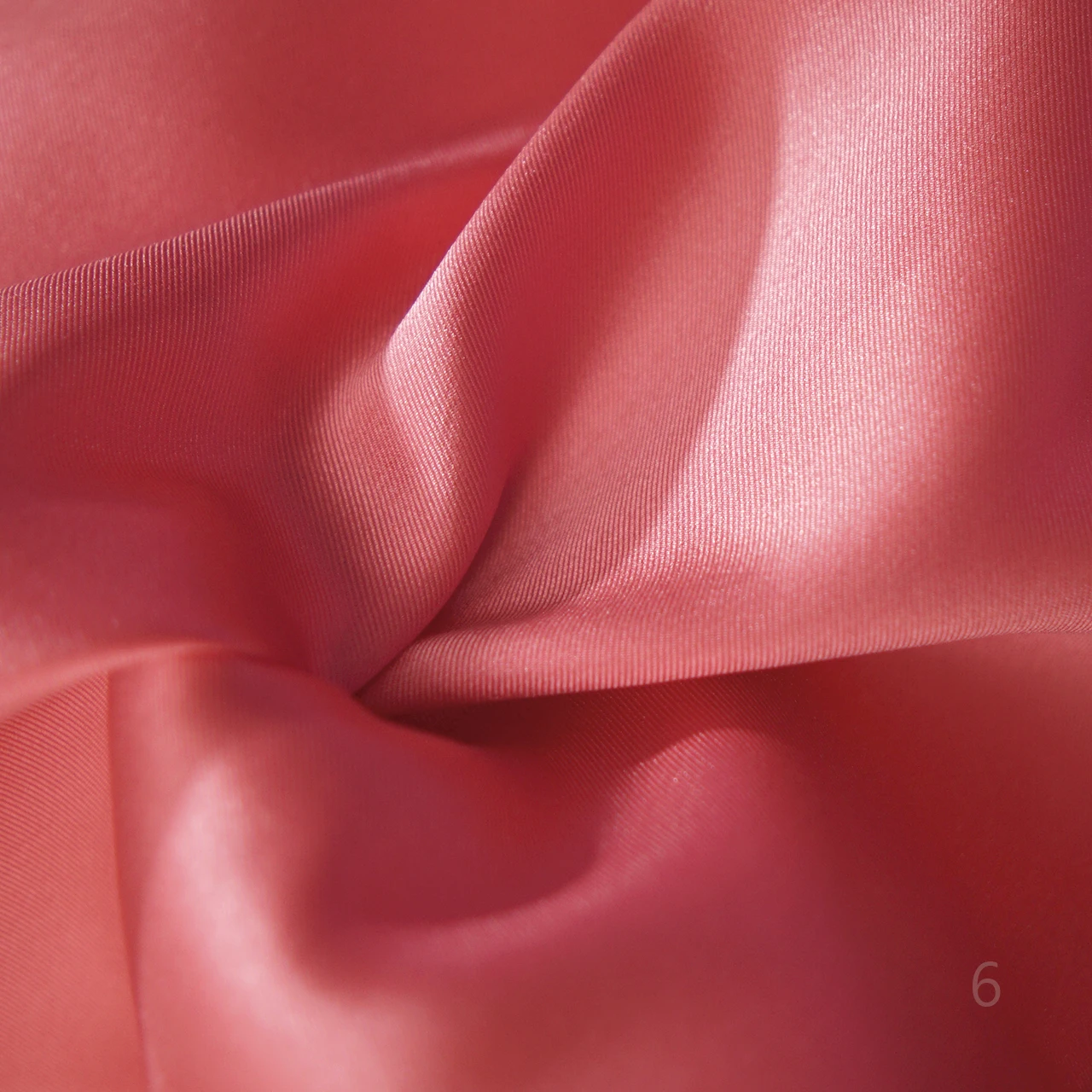 Elegant Red and Pink Mikado Satin Evening Dress Fabric - Twill Satin