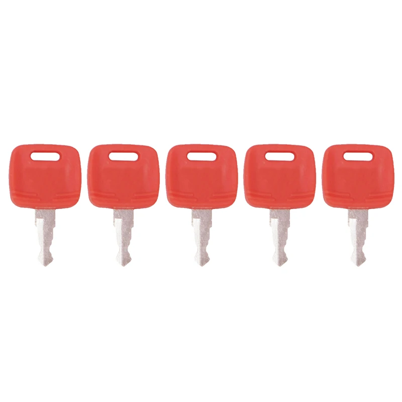 Ignition key 5pcs RE183935 RE71557 Compatible with John Deere Tractor 110 TLB 3120 3203 3320 3520 3720 4105 4120 4210 4310 4320