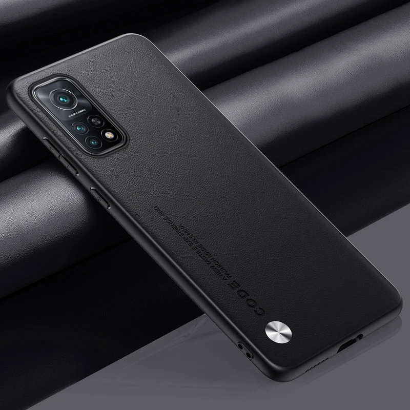 Luxury PU Leather Matte Silicone Phone Case - Premium Back Cover Protection