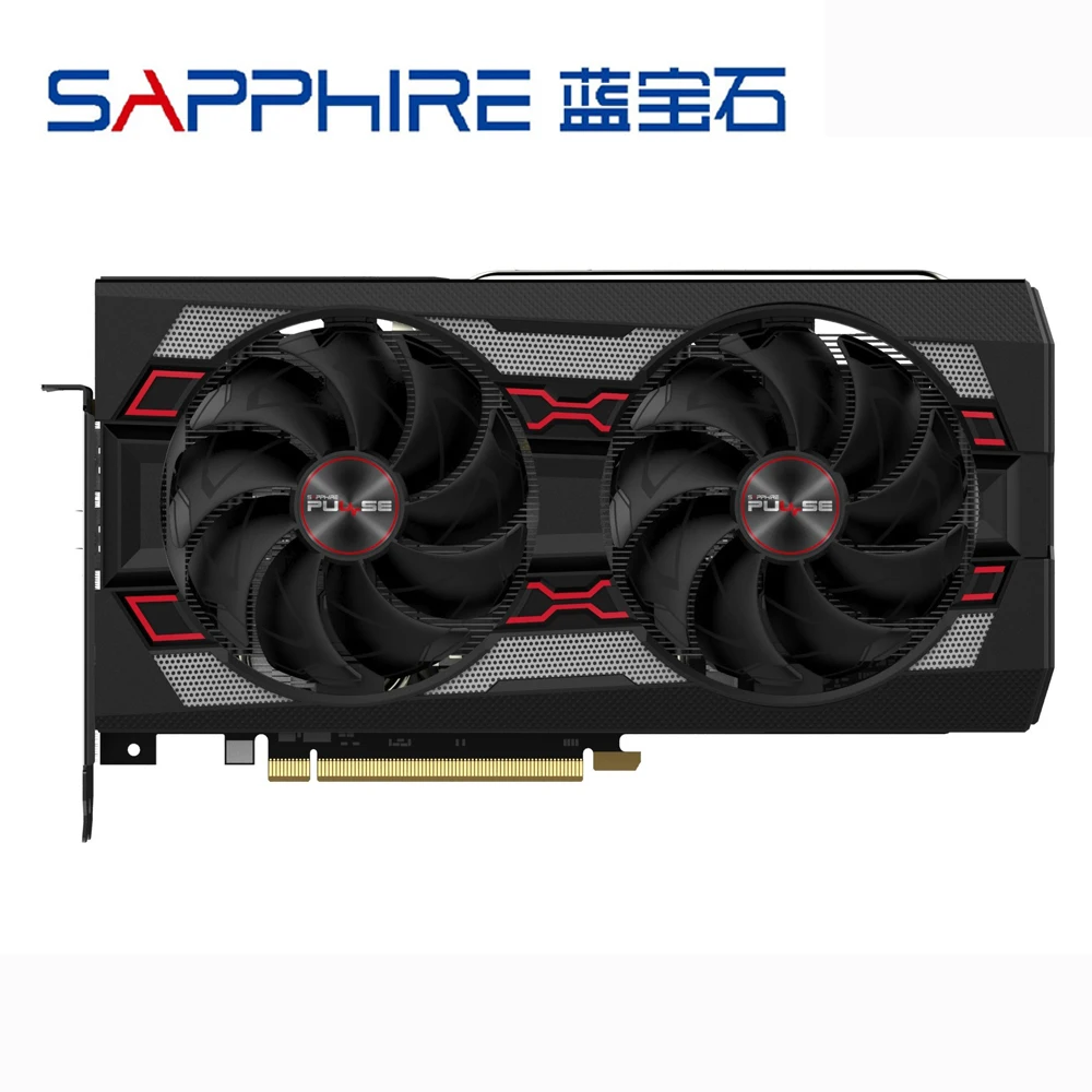 Scheda Video Sapphire Radeon Rx5600 Xt 6G D6 Usata Per Schede Grafiche Amd Rx5600Xt 6Gb Rx 5600 Xt 14000Mhz Gddr6 2304Sp Map 5600Xt