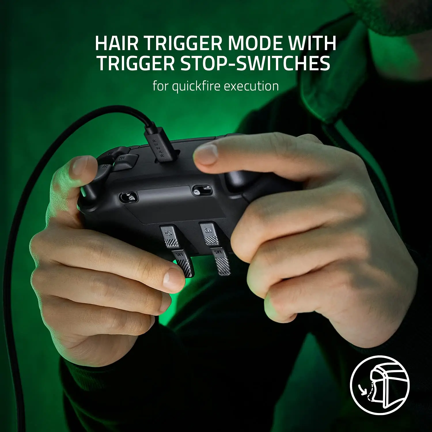 Razer Wolverine v2有線ゲーミングプロコントローラー,xbox