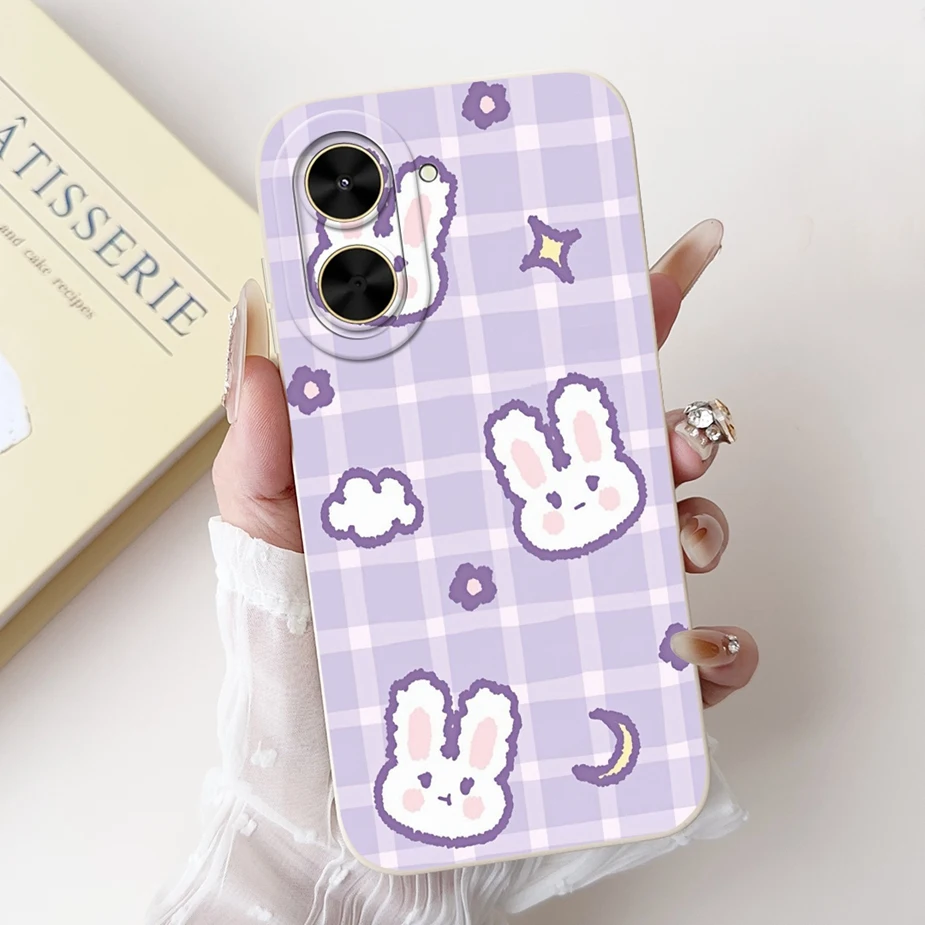 Luxury Flowers Bow Painted Soft TPU Phone Case Cover