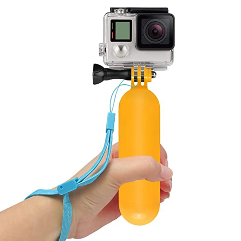 Floating Hand Grip Buoyancy Stick Float Rod For Gopro Hero 13 12 11 10 9 AKASO insta360 SJCAM DJI Osmo Action Camera Accessories
