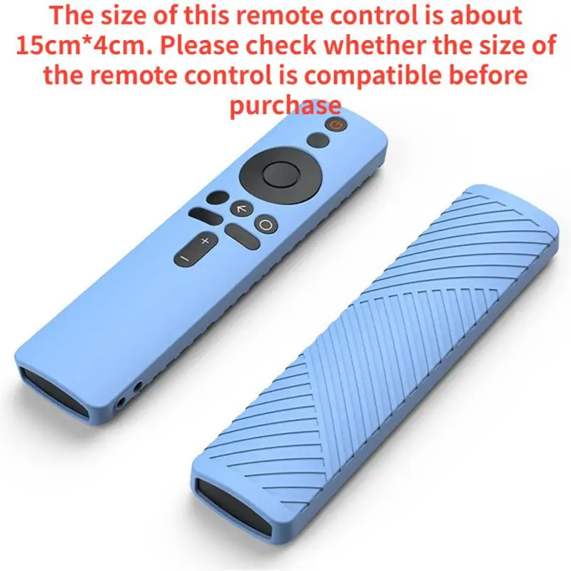 For Mi Box S/4X Mi TV Stick Remote Cover Silicone Tv Box Controller Case Silicone Shockproof Protective Skin-Friendly silicone remote case silicone remote cover silicone remote sleeve remote controller cover silicone case protector silicone tv box sleeve