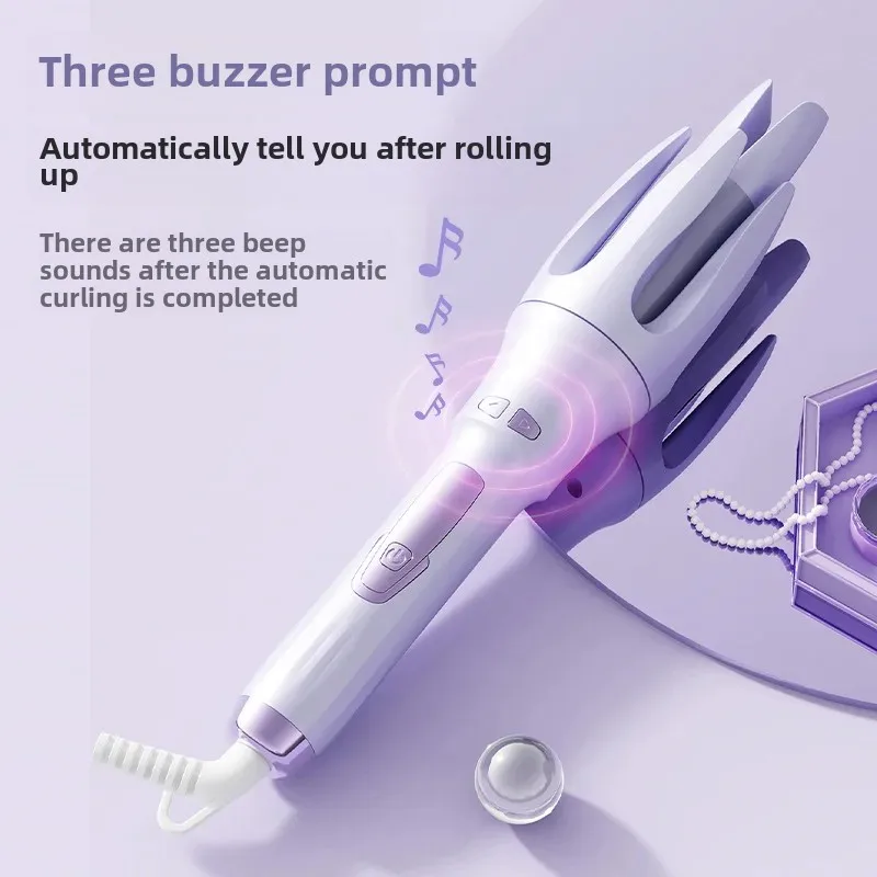 Automatic Curling Iron Lazy Person's Hair Damage-Free Electric Rotating Wave Dormitory Long-Lasting Styling 36mm Big Curling
