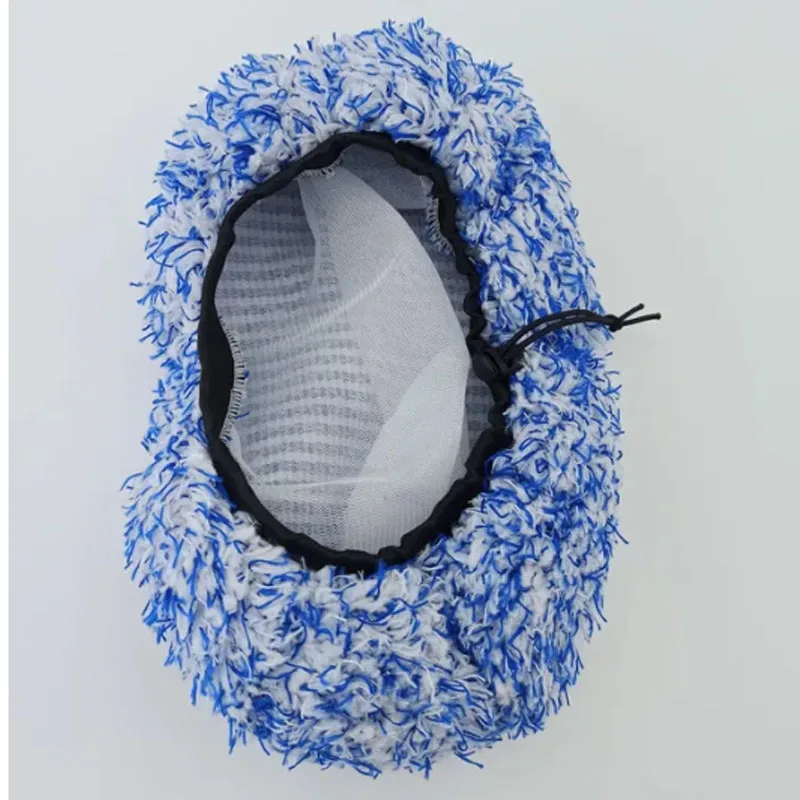 Car Wash Brush Replace Cloth Cover Car Cleaning Mop Cloth Cover Plush Chenille Mop