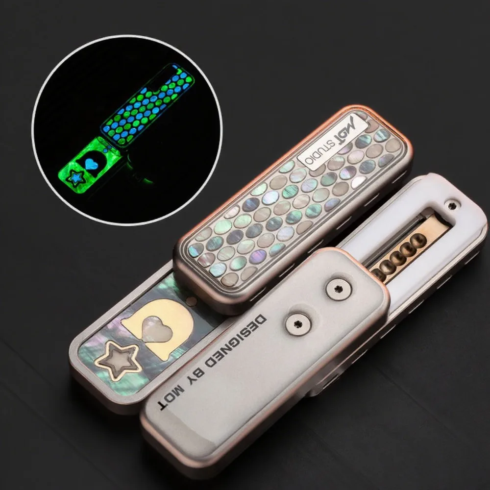 MOT 風スピリットプッシュスライダー発光コーティングステンレス鋼金属