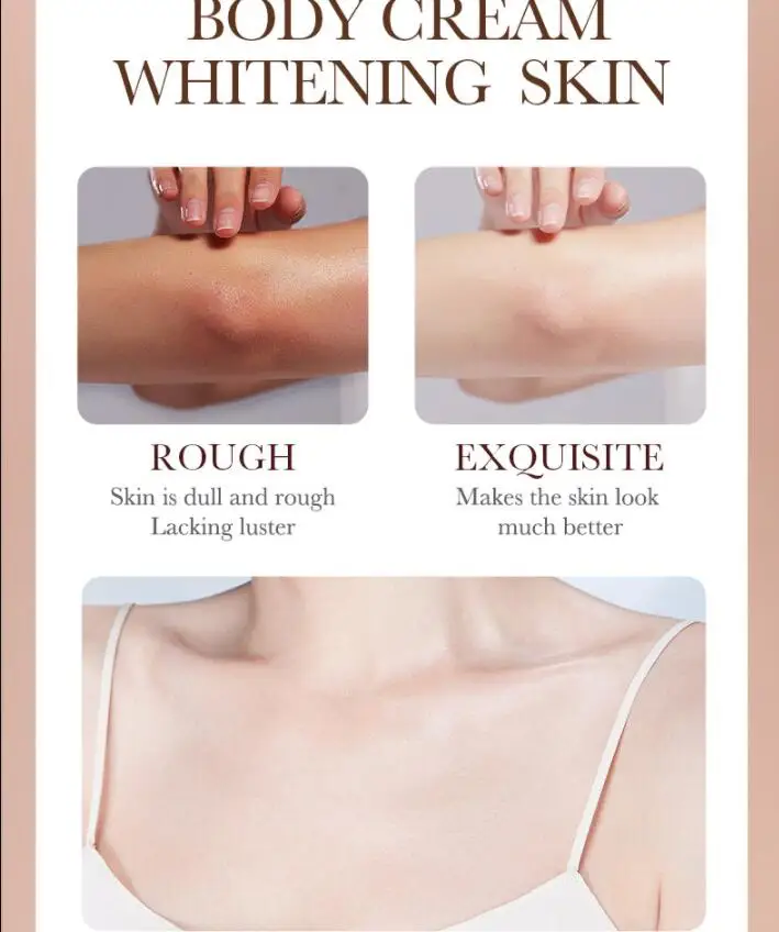 Body Face Makeup Cream Whitening Body Lotion Cover Melanin Dark Spots Corrector Underarm Legs Knee Brighten Moisturizing Cream