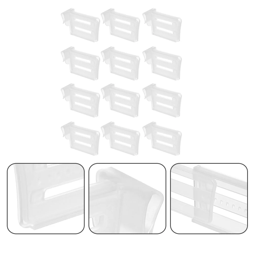

12pcs Refrigerator Side Door Separator Universal Classification Plastic Divider