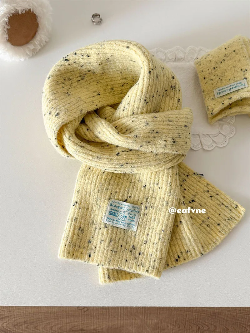 yellow scarf