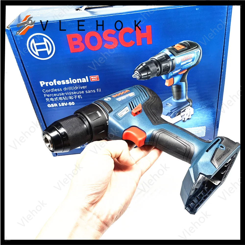 Bosch Destornillador Eléctrico GSR 18V-60 FC Full Set Professional  Plateado