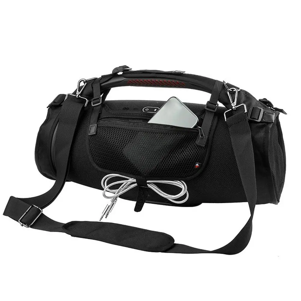 Portable Audio Storage Case Protective Bag Cover With Shoulder Strap Compatible For Jbl Boombox