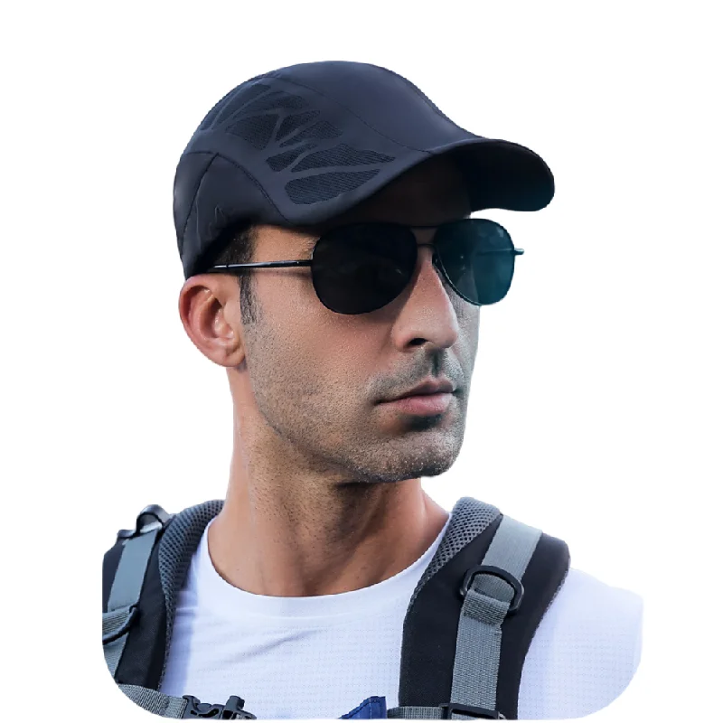 

Breathable and Lightweight Sun Hat for Men and Women, Brim Cap, Sun Protection, Hiking Hat, Outdoor Sports, Quick Dry Fabric