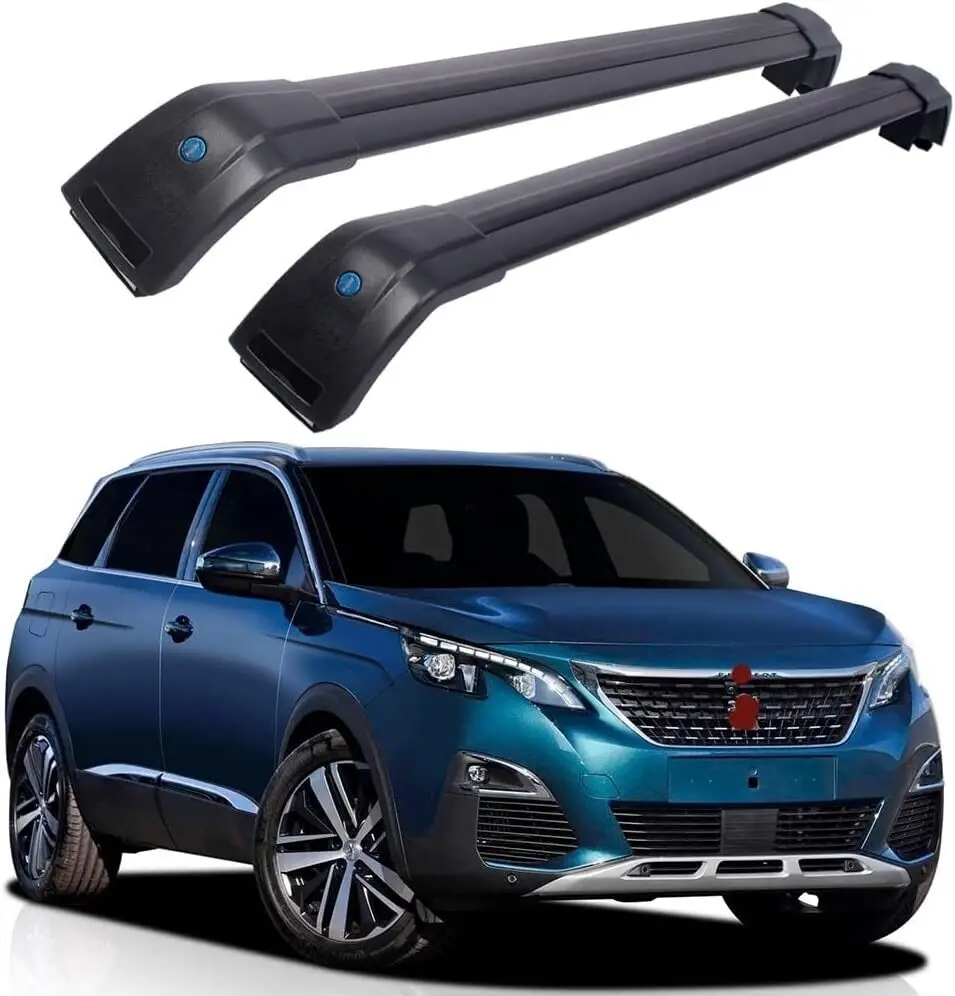 Barres transversales de toit verrouillables, 2 pièces, pour Peugeot 5008  2017 – 2022 - AliExpress