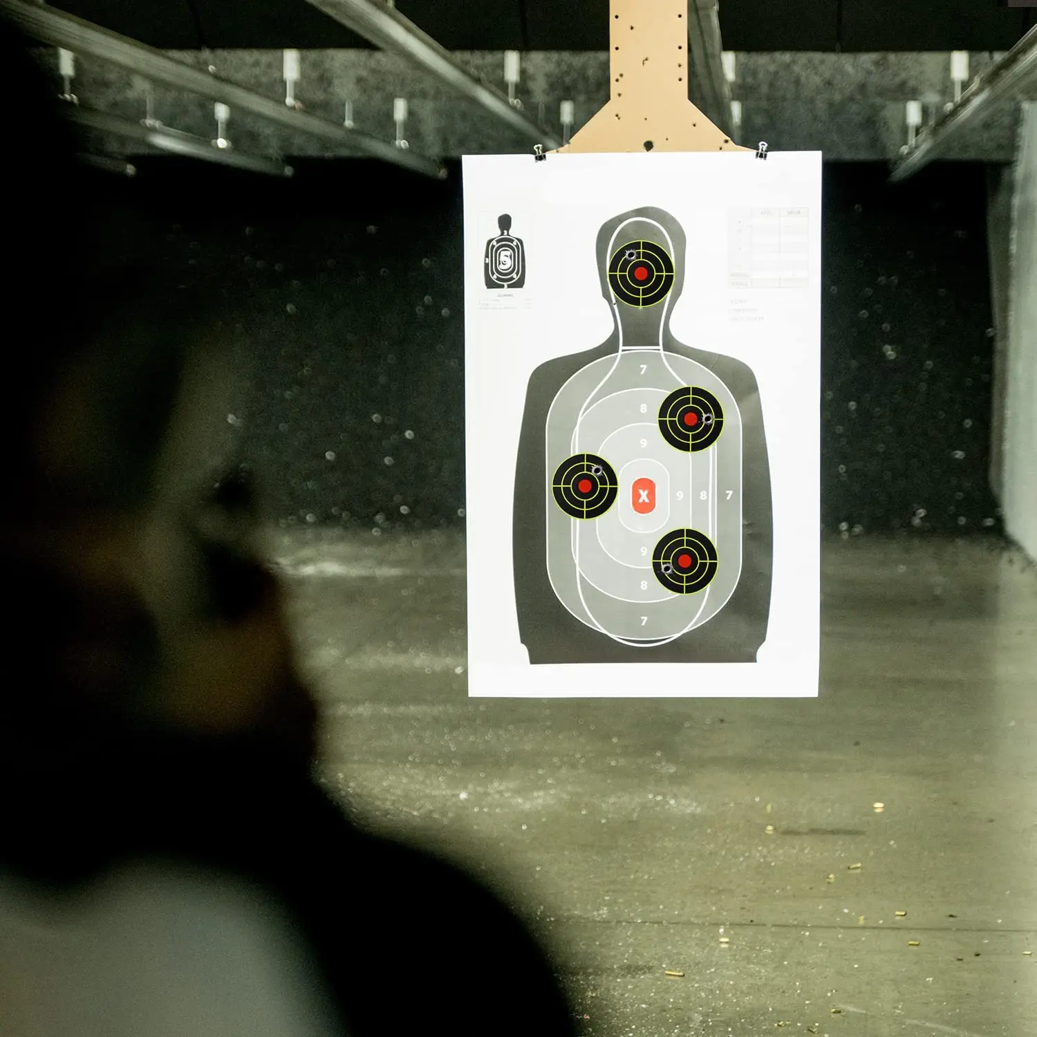 Shooting Target Sticker Self Adhesive Shooting Target Sticker 7.6cm 200Pcs Splatter Splash Amp Reactive Practice Training Hunting Stickers