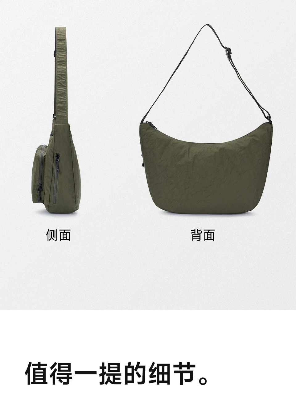 MOYYI Stilvolle Herren-Umhängetasche, große 15-Zoll-Laptop-Umhängetasche, leichte Sport-Reise-Umhängetasche, Design mit mehreren Taschen – Detail 21