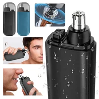 1-5PCS Electric Painless Nose Hair Clipper 7000 RPM Professional Nose Trimmer Dual-Edge Blades USB Charging for Face Care 1