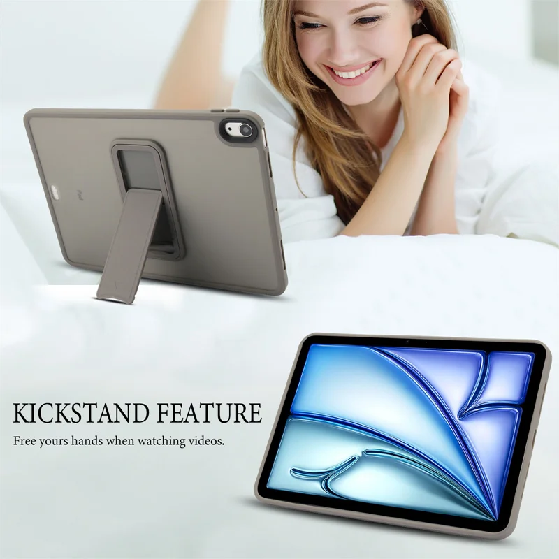 Enhanced Tablet Protective Stand Cover Case - Durable PC+TPU Material