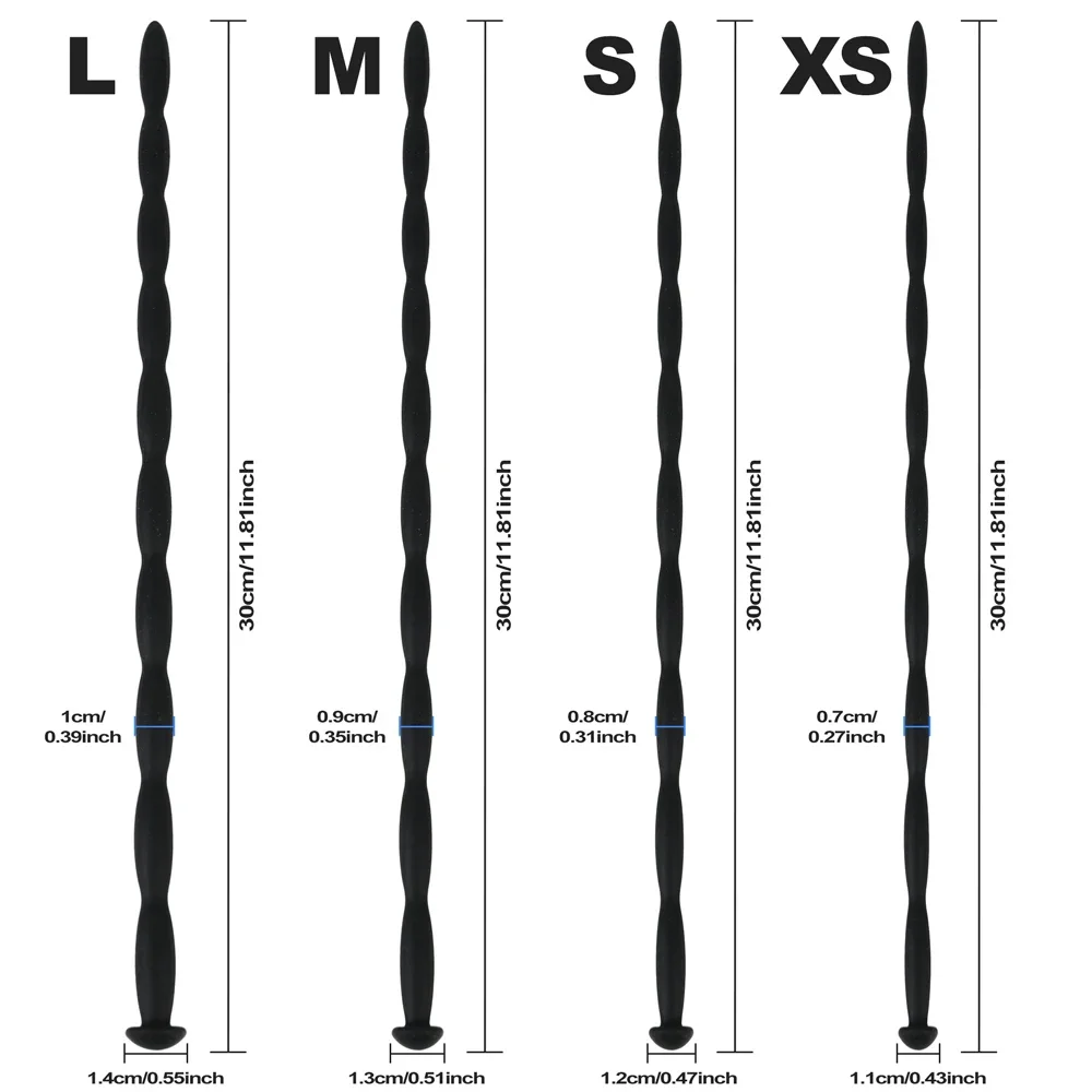 4/5pcs Set Sounding Urethral Rod Toy Dilator Ejaculation Delay Sex Toys for Men Urethrral Sound Male Silicone Anal Plug Sex Toys