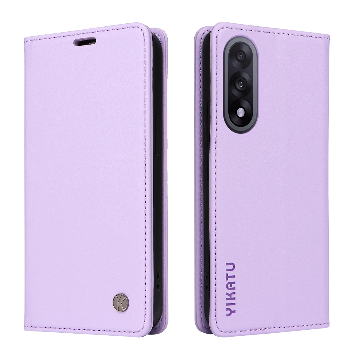 Magnetic Leather Wallet Flip Cover - Slim Premium Case