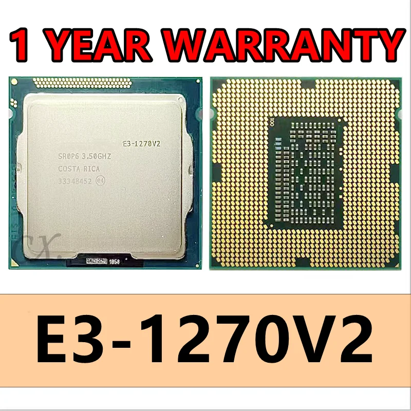 

E3-1270V2 Quad-Core E3-1270 V2 E3 1270v2 E3 1270 V2 SR0P6 3.5 GHz 8M 69W LGA 1155 Prosesor CPU