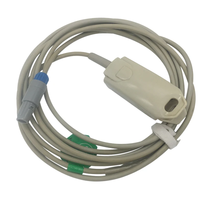 Reusable Medical Adult Finger Clip SpO2 Sensor 6 Pin for Comen Star