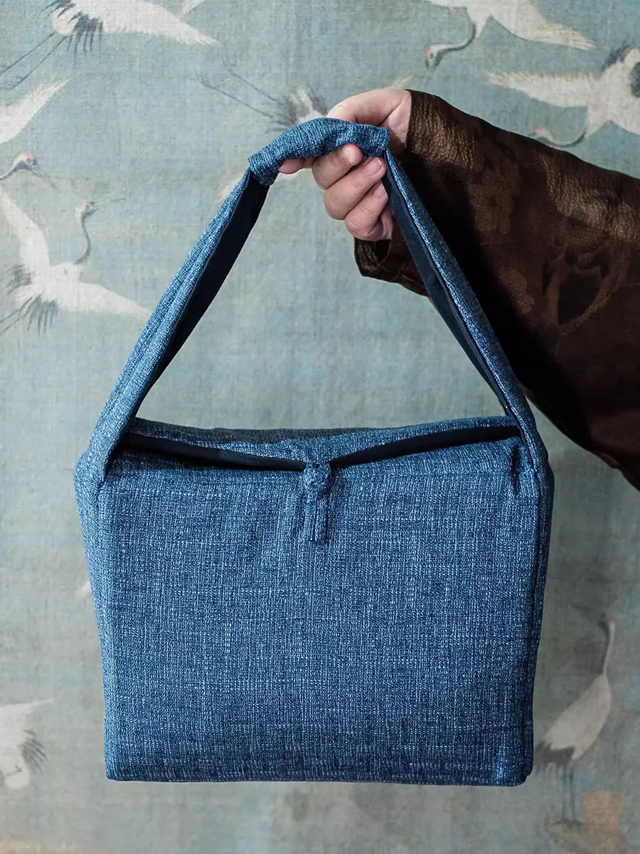 Tea-Pointing Portable Cloth Bag, Song-Style Teapot Supplies, Storage Bag, Teacup Tea Set, Tea Accessories