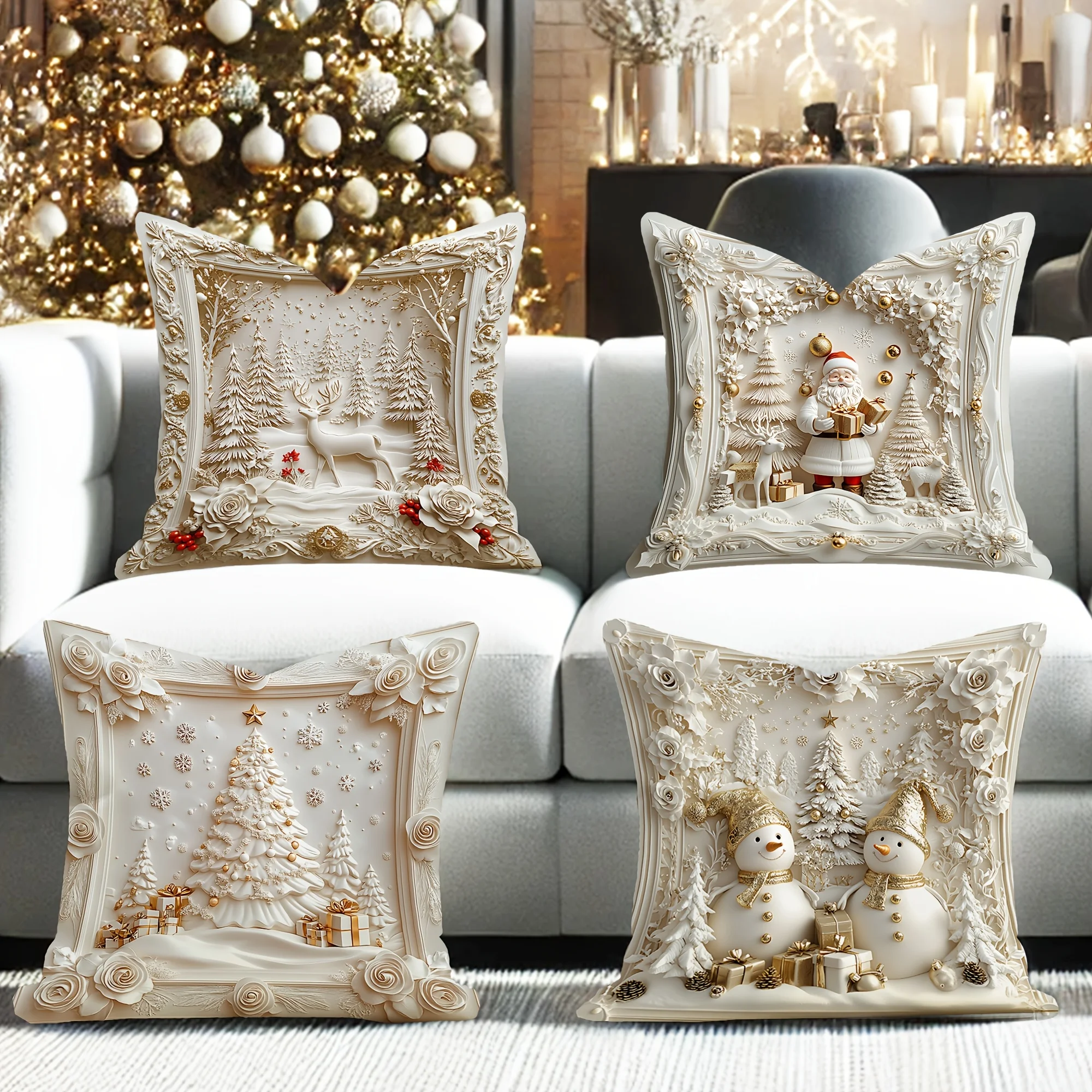 Christmas Pillow Cover 2