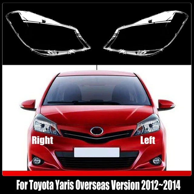 Scheinwerfer abdeckung transparenter Lampen schirm Lampen schirm Plexiglas  ersetzen Original linse für Toyota Yaris Übersee Version