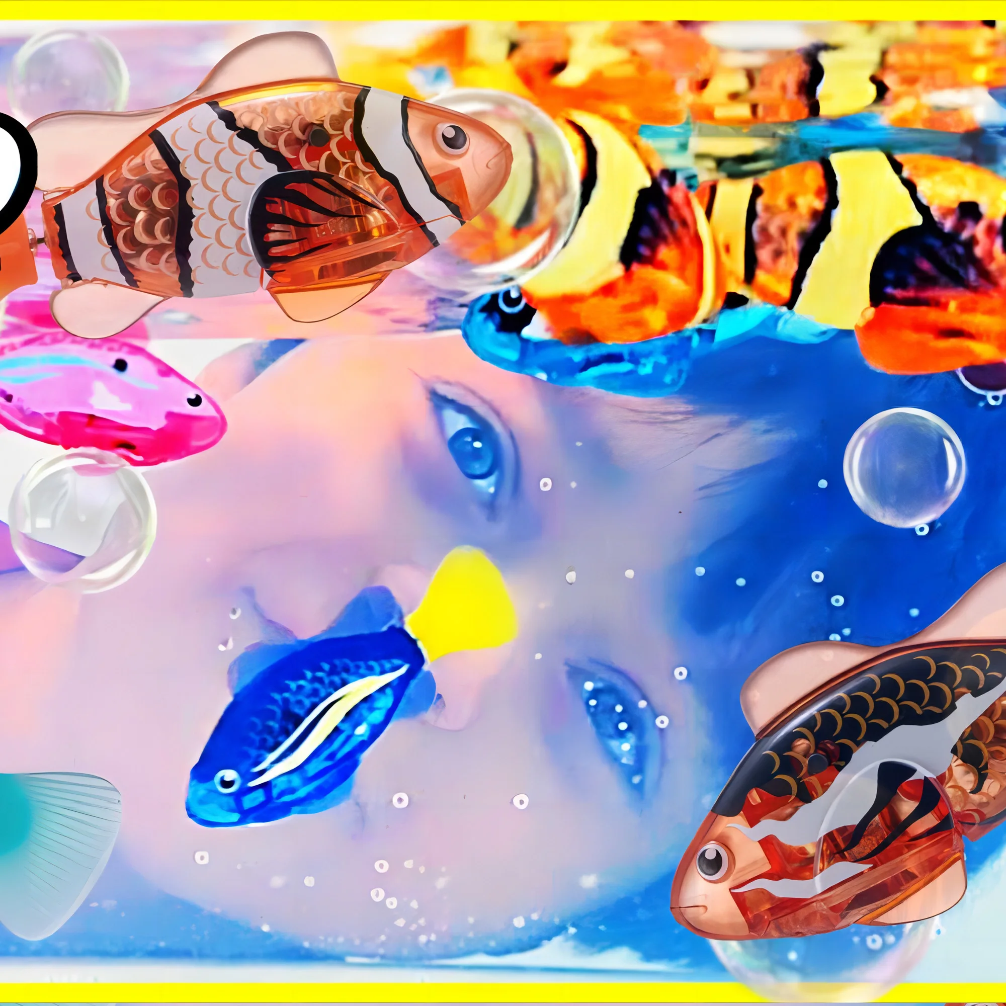 Funny Swim Electronic Fish Toy Activated Battery Powered Pet for Fishing Tank Decorating Swimming Fish