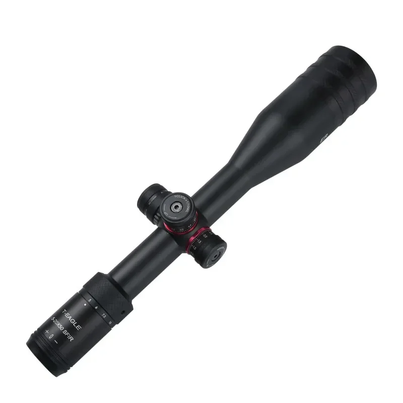 Tactical ER 5-20&times;50 SFIR Scope Lateral adjustment Hunting Riflescope Optical Sights Side Focusing Rifle Sniper Gear