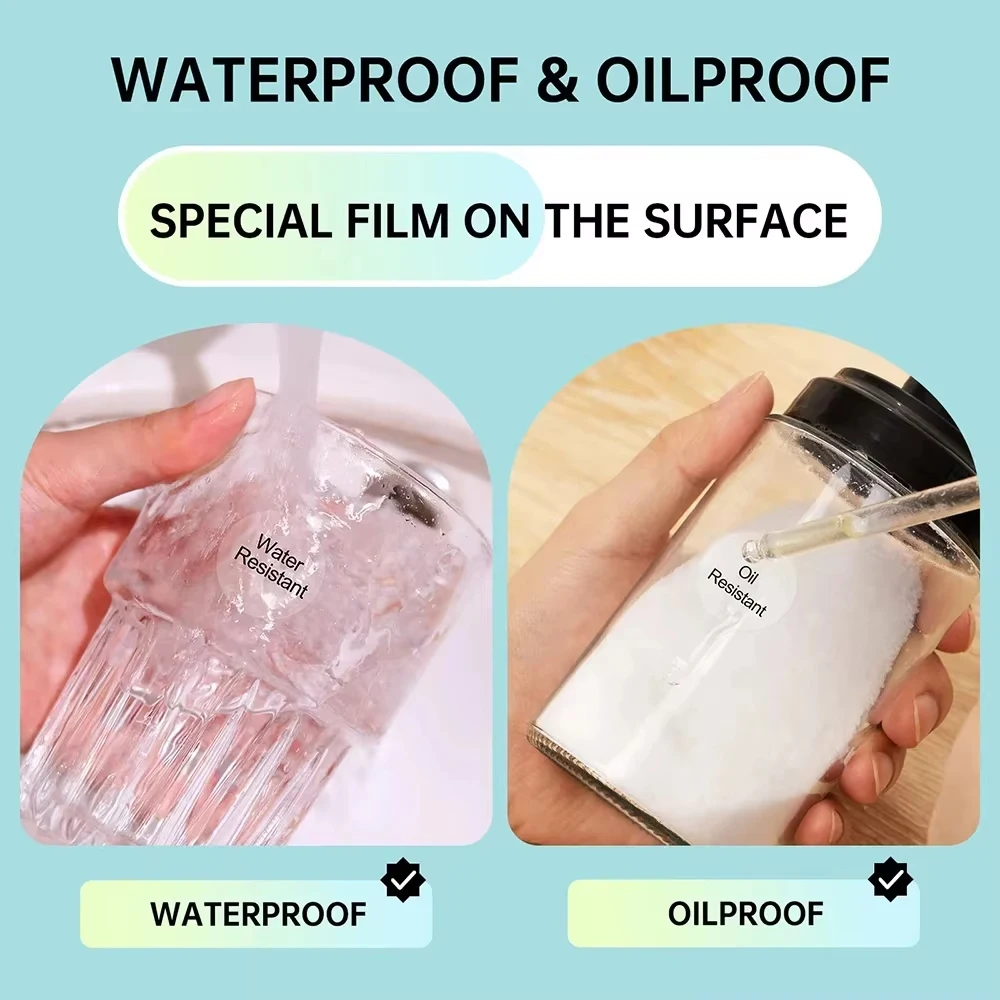 Niimbot B1 Transparente Aufkleber Etikettendrucker Rund/Quadratisch Tragbarer Minidrucker Thermopapieretiketten für B21/B3S/B203 Niimbot – Detail 8